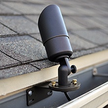 gutter mount landscape lighting