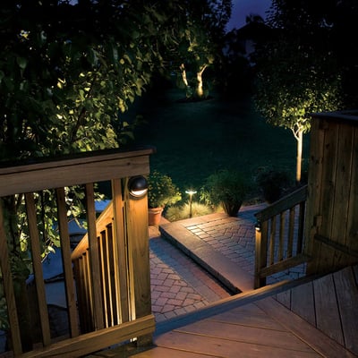 LED lighting is warmer in color temperature than solar lighting