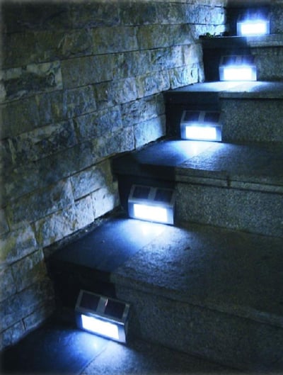 Solar step lighting is too cool of a color temperature
