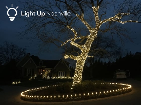 Permanent Decorative Tree Wraps, Lights To Wrap Around Trees