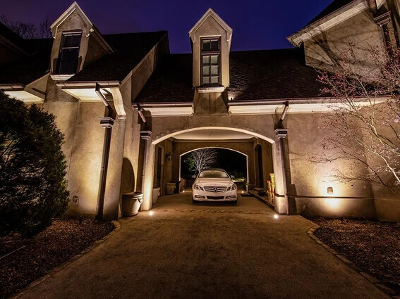 Increase Home Security with Outdoor Lighting - Drive 