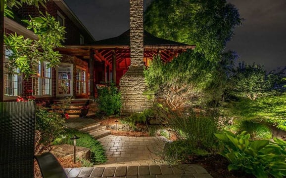 Install Outdoor Lighting - Backyard oasis