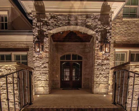 Install Outdoor Lighting - Entryway